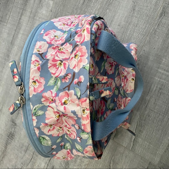 Cath Kidston Waxed Cotton Floral Laptop Backpack - Picture 7 of 13